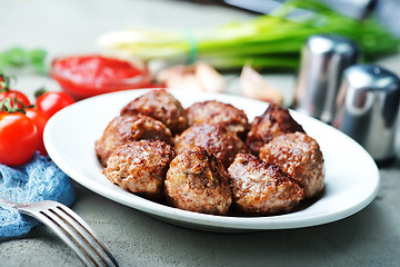 Image showing meatballs