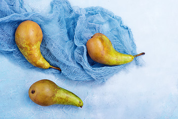 Image showing fresh pears