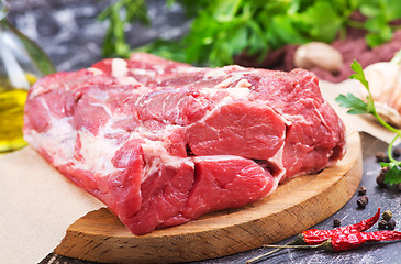 Image showing raw meat