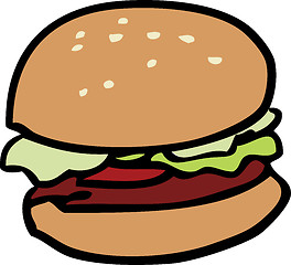 Image showing Hamburger