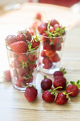 Image showing Fresh ripe strawberry