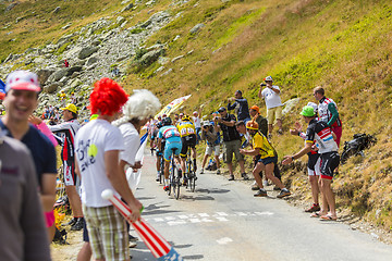 Image showing Porte, Froome and Nibali on the Mountains Roads - Tour de France