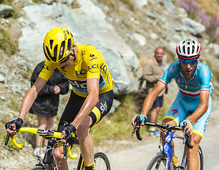 Image showing The Champions in the Mountains - Tour de France 2015