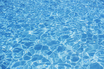 Image showing Swimming pool texture