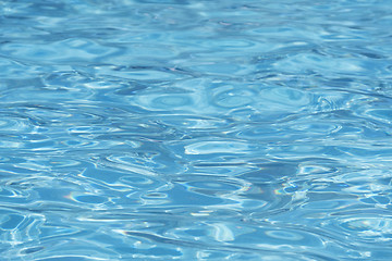 Image showing Swimming pool surface