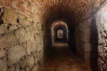 Image showing Spooky tunnel