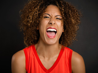 Image showing Happy woman