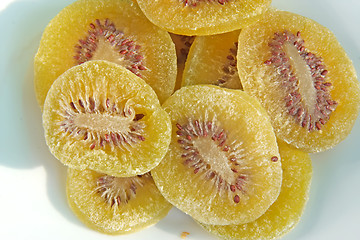 Image showing Candied kiwifruit