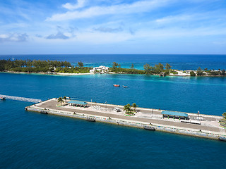 Image showing Cruise Ship Dock