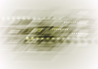 Image showing Light dirty green abstract technology background