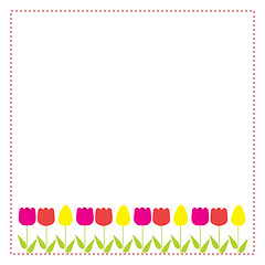 Image showing Greeting card with copy-space for your design