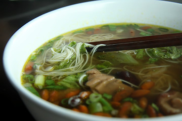 Image showing Herbal soup