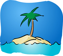 Image showing Deserted island