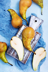 Image showing fresh pears