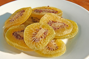 Image showing Candied kiwifruit