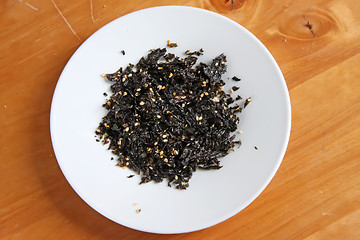 Image showing Seaweed flakes