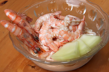 Image showing Shrimp cocktail