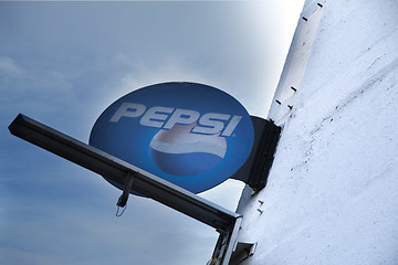 Image showing Old Pepsi Sign