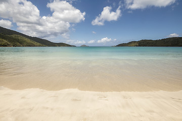 Image showing Magens bay beach in Saint Thomas\r