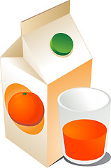 Image showing Orange juice