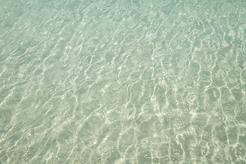 Image showing Crystal clear water