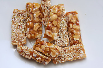 Image showing Peanut brittle