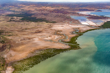 Image showing view of the earth landscape, Madagascar coast