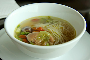 Image showing Herbal soup
