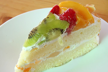 Image showing Cream cake