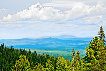 Image showing Mountain Ural range Kvarkush 10