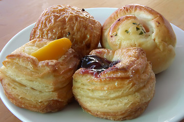 Image showing Assorted pastries