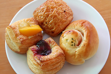 Image showing Assorted pastries