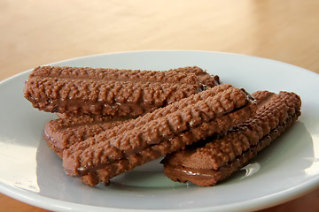 Image showing Chocolate venetians