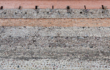 Image showing wall of an old building