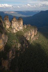Image showing The Three Sisters in the Blue mountains