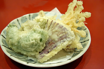 Image showing Vegetable tempura