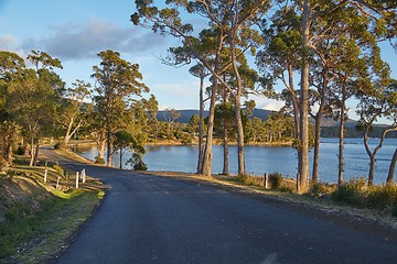 Image showing Beautiful Coastal Road