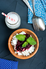 Image showing cottage with berries