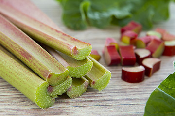 Image showing Rhubarb