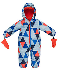 Image showing Childrens snowsuit fall