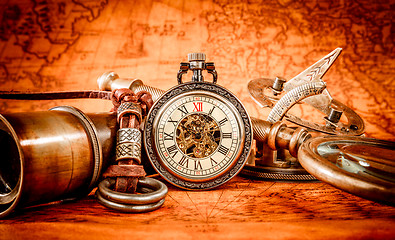 Image showing Vintage pocket watch