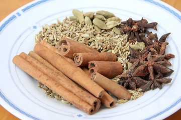 Image showing Spices and herbs