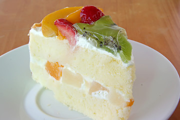 Image showing Cream cake