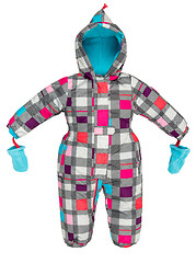 Image showing Childrens snowsuit fall