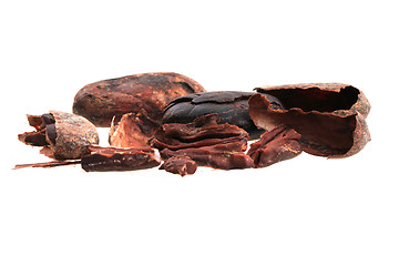 Image showing fresh cocoa bean 