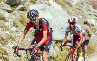 Image showing The Cyclist Samuel Sanchez - Tour de France 2015