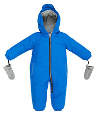 Image showing Childrens snowsuit fall