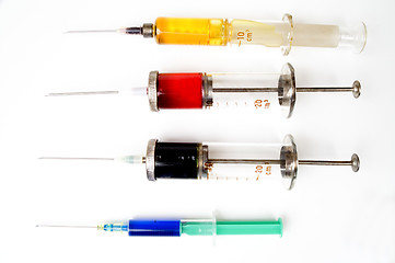 Image showing Glass Syringes