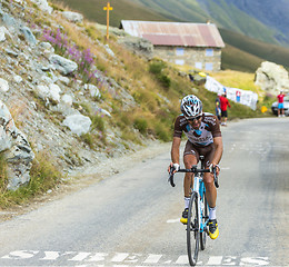 Image showing The Cyclist Christophe Riblon - Tour de France 2015