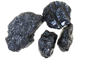 Image showing Coal isolated